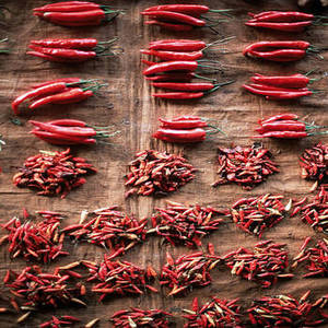 Piment rouge séché de qualité supérieure, entier, séché à l'air (AD), sans tige, standard d'exportation, épices simples, herbes, FitTree - Product Image 3