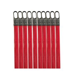 Manche de vadrouille à vis de haute qualité avec tête de balai en bois PVC pelle à poussière pour usage domestique emballé dans un sac - Product Image 1