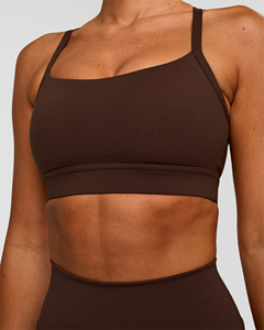 Conjunto Deportivo para Mujer, Top Deportivo con Tirantes Finos y Cuello Cuadrado, Color Sólido, Transpirable y Absorbente de Sudor, para Yoga y Fitness - Product Image 5