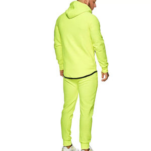 Survêtement homme en polyester/coton de qualité supérieure, poids moyen, impression de logo personnalisée, grandes tailles, plusieurs couleurs, streetwear d'hiver, échantillon gratuit - Product Image 4