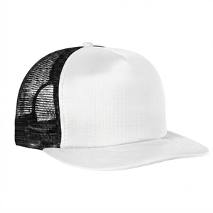 Gorra Trucker Lisa de 5 Paneles al por Mayor con Impresión Profesional Personalizada y Logotipo Bordado, Gorra Trucker Premium de Malla - Product Image 3