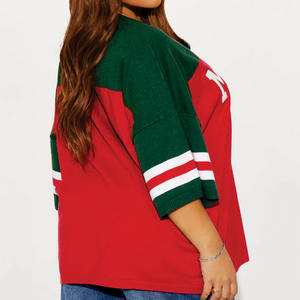 Vintage Retro Streetwear American Football Trikot Übergroßes Einfarbiges Stoff-Oberteil mit Individuellem Grafikdesign Lässige Kleidung im Team-Stil - Product Image 2