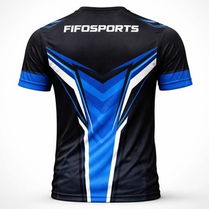 เสื้อยืดดิจิตอลแบบสปอร์ตสำหรับผู้ชาย ผ้าโพลีเอสเตอร์/คอตตอน สำหรับออกกำลังกาย วิ่ง ฟิตเนส ระบายอากาศ แห้งเร็ว รับสั่งทำสีตามต้องการ - Product Image 2