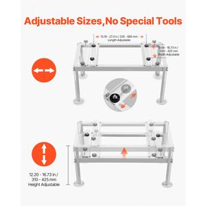 Condizionatore d'Aria Mini Split Senza Condotti con Pompa di Calore 9000-24000 BTU, Supporto da Terra Regolabile Antivibrazioni, Struttura Robusta - Product Image 4