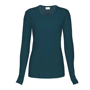 Camiseta de manga larga de punto grueso para mujer, para usar bajo uniformes médicos, camiseta de enfermería, camiseta interior, camiseta Melissa para uniformes médicos - Product Image 1