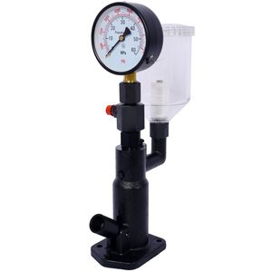 Herramienta profesional de reparación de automóviles 400Bar 6000PSI Probador de boquilla de inyector de combustible Medidor de escala dual para piezas de maquinaria agrícola - Product Image 2