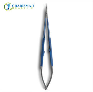 ที่จับเข็มไมโคร CHARISMATECH รุ่นพรีเมียม ทำจากเหล็กกล้าไร้สนิมเกรดผ่าตัด ปากจับเรียวเล็ก สำหรับงานผ่าตัดขนาดเล็กที่ต้องการความแม่นยำ - Product Image 1