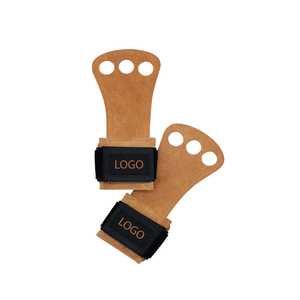 Fitness Gymnastic Hand <b>Grip</b> Breathable Leather Palm Supports for Workout and Athletic Performance Sessions - Product Image 3
