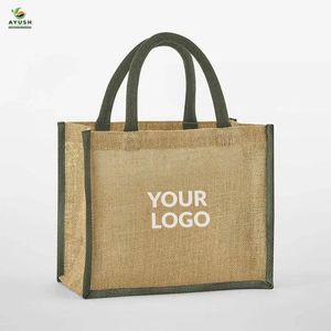 Bolsas de Yute Ecológicas, Duraderas y de Lujo con Diseño de Doble Capa, Personalizables para Marketing al Aire Libre y Viajes - Product Image 1
