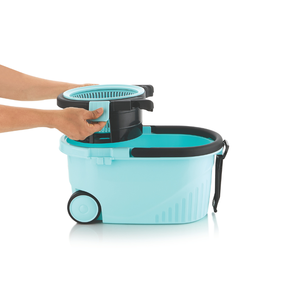 Durable plastic <b>mop</b> spinner with efficient design for easy rinsing and wringing keeping floors clean with minimal effort - Product Image 6