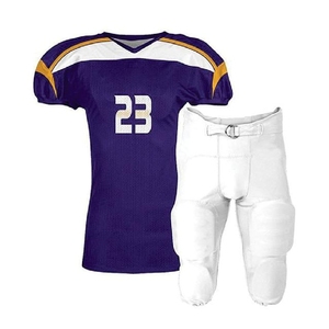 Uniforme de fútbol americano para hombre, más vendido, adecuado para deportes de campo, con tela ligera y transpirable, y rendimiento atlético. - Product Image 2