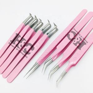 Nouvelles pinces à cils en forme de cœur, logo de marque privée, design personnalisé durable, pinces à cils en vison de bonne qualité - Product Image 5