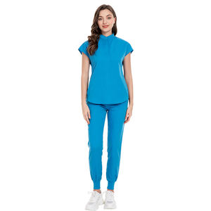OEM Custom Women Medical Scrubs <b>Set</b> Professional Hospital Nurse <b>Doctor</b> Uniform Stretch Breathable Scrub Uniform <b>Set</b> - Product Image 3