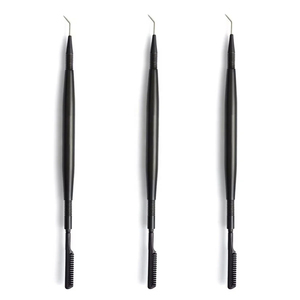 Private Label Vegan Stainless Steel Brow Lift Isolator Needle <b>Mini</b> Brush Comb Fast Perm 5-8 Mins Extension <b>Kit</b> Accessories - Product Image 1