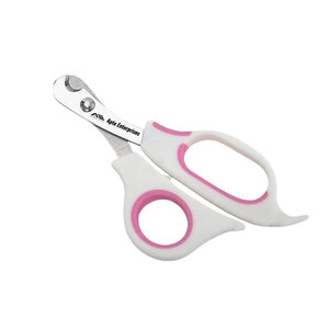 Professional Cat Nail Clipper Pink Stainless Steel Pet Nail Trimmer with Safety Guard Ergonomic Non Slip Handle for Safe - Product Image 4