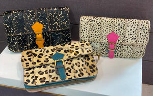 Sac à main en cuir de vache pour femmes, décontracté, élégant, collection - Product Image 3