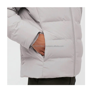 Vestes rembourrées noir pour hommes, 100% Polyester, blouson d'hiver, bas, vente en gros, prix de gros - Product Image 3