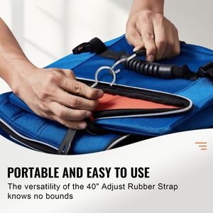 Set di 4 Ganci a S in Acciaio Resistente da 20mm con Corda Elastica Piatta da 20mm, 40 Pollici, per Controllo Carico su Camion e Teloni - Product Image 5