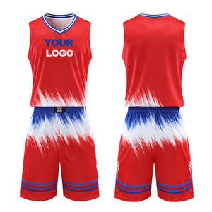 High Quality <b>Basketball</b> Set <b>for</b> Adults Youth <b>Kids</b> <b>Basketball</b> Shirts and Shorts Uniform Set with Custom Logo - Product Image 5