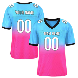 เสื้อฟุตบอลอเมริกันแบบกำหนดเอง ชุดทีมพร้อมชื่อและหมายเลขส่วนตัว สำหรับเด็กและผู้ใหญ่ เสื้อกีฬา ผู้ผลิตและจำหน่าย OEM - Product Image 4