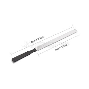 Lime à ongles double face en acier inoxydable de haute qualité, texture à grain fin, prise en main confortable, performance de façonnage fiable - Personnalisable - Product Image 2