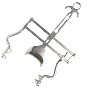 เครื่องมือผ่าตัดคุณภาพสูง GUJJAR SURGICAL Balfour Abdominal Retractor ใบมีดกลางทำจากเหล็กกล้าไร้สนิม ใบมีดด้านข้างสำหรับผ่าตัด ได้รับการรับรองมาตรฐาน CE - Product Image 2