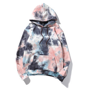 Sudadera Corta Informal de Estilo Liso con Estampado Tie Dye, Impermeable, para Mujer - Product Image 5