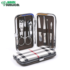 Surgical Equipment Manufacturer & Exporter 7-Piece Manicure & <b>Pedicure</b> <b>Set</b> with Nail Clippers - Product Image 5