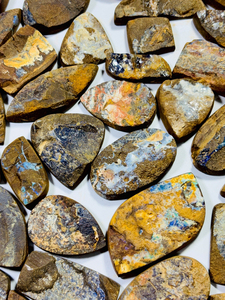 Piedra preciosa de borde raro de cabujón Druzy de ópalo de cristal blanco Natural de alto grado de tamaño y forma libre para la fabricación de joyas - Product Image 3