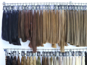 Precio al por mayor Extensiones de cabello a granel 100% cabello vietnamita 100 gramos Colores claros Super Double Drawn 24 inch Natural Straight - Product Image 6