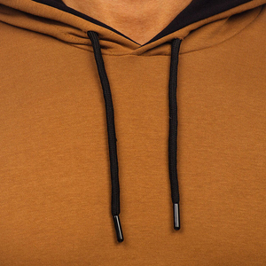 Customized Embroidery 100% Fleece Soft Fabric Full Sleeve Eco-Friendly Breathable Lined <b>Hoodies</b> <b>Plain</b> Blank Thermal Hood Adults - Product Image 4
