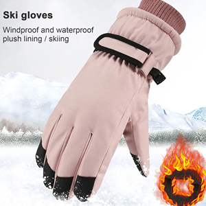 Winter <b>Gloves</b> for Men <b>Warm</b> 3M for Windproof Waterproof Breathable Lightweight Ski <b>Glove</b> Touchscreen Thermal Lining Full - Product Image 6
