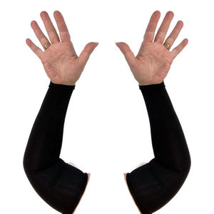 Al por mayor Mangas de protección solar UV de seda fría para mujer y hombre, tejidas, para ciclismo, baloncesto, golf y actividades al aire libre - Product Image 2