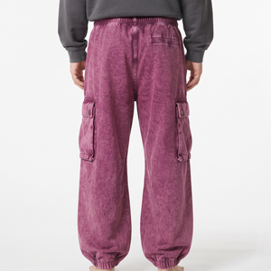 Pantalones Jogger Cargo Oversize de la Mejor Calidad para Hombre, de Algodón con Lavado Ácido, Ajuste Holgado, Múltiples Bolsillos, Estilo Urbano - Product Image 5