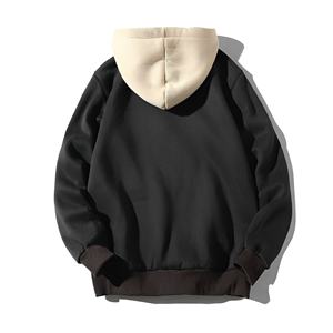 Unisex Custom Embroidered Autumn/Winter <b>Hoodie</b> Factory Wholesale 100% Cotton Polyester Fleece 300g <b>Thick</b> Blank Hoodies <b>Men</b> - Product Image 2