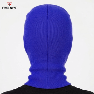 Vente en gros de balaclavas unisexes de haute qualité, nouveau design, 100% polyester, pour un usage quotidien sportif, coupe-vent, couleur noire personnalisée - Product Image 5