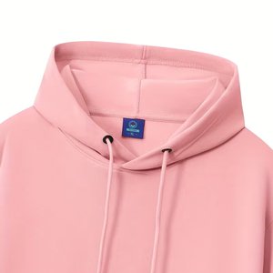 Hoodie Homme Personnalisé 450-500 GSM en Molleton Bouclette Effet Délavé, Patchwork, Coupe Oversize, Court et Boxy, Design Personnalisé - Product Image 3