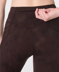 Leggings décontractés en polyester et élasthanne, pantalon taille haute pour femme, coupe ajustée, leggings doux comme du beurre avec poches - Product Image 5