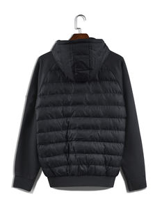 Vestes à capuche hybrides matelassées pour hommes, design personnalisé, vente en gros, style élégant, haute qualité, fabrication pakistanaise, légères et chaudes, vêtements décontractés d'hiver - Product Image 2