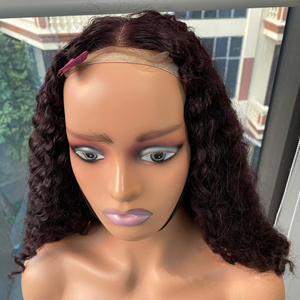 Virgin Vietnamese Hair LINU Brand Super Quality Burmese Burgundy Color <b>Silky</b> Machine Double Weft Weaving 100g - Product Image 5