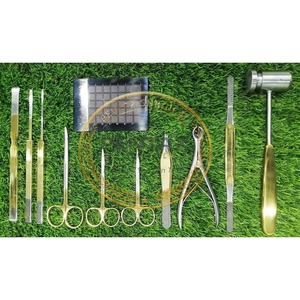 Set Quirúrgico Avanzado de 11 Piezas para Corrección de Hombro en Rhinoplastia, Instrumentos ENT de Hueso con PVD Dorado, Manual, Aprobado por CE ISO, Pentax Surgical - Product Image 1