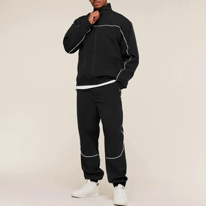 Fabricante de Conjuntos de Chaquetas Cortavientos con Logotipo Personalizado Premium, Chaqueta y Pantalones Ligeros Resistentes al Viento, Suministro de Ropa Deportiva al Por Mayor OEM - Product Image 1