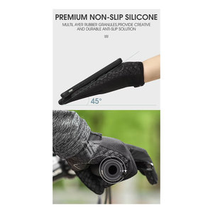 Guantes de invierno para exteriores, antideslizantes, con pantalla táctil, para clima frío, ciclismo, conducción, senderismo, correr - Product Image 6
