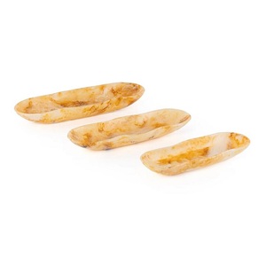 Plateaux de service en résine effet marbre pour dattes et chocolats, assiettes et plats pour desserts, décoration intérieure - Product Image 1