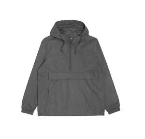 Ensemble deux pièces coupe-vent pour homme 2026 : veste zippée en nylon à logo personnalisé et pantalon de survêtement évasé - Product Image 3