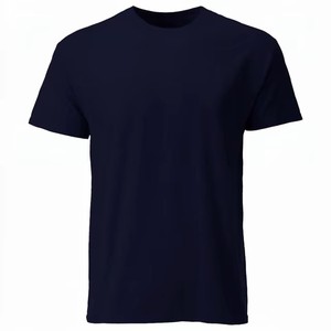 เสื้อยืดแขนสั้นคอกลมทรงเข้ารูปสีเขียวมะกอกสำหรับผู้ชาย ดีไซน์เรียบง่ายแบบย้อมสีธรรมดา ความยาวปกติ สวมใส่สบาย - Product Image 4