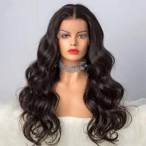 Peluca de encaje 360 premium, cabello humano Remy brasileño, doble trama a máquina, movimiento natural, permanente, compatible con todos los colores, a la moda. - Product Image 3