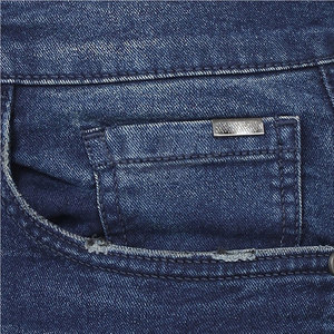 Pantalon en jean décontracté de fabrication professionnelle à bas prix, service OEM, design de logo personnalisé, pantalon pour homme, 100% coton, séchage rapide, respirant - Product Image 6