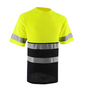 Chemise de travail en polyester à logo personnalisé, manches longues, réfléchissante, haute visibilité, séchage rapide, unisexe, pour la fabrication - Product Image 4