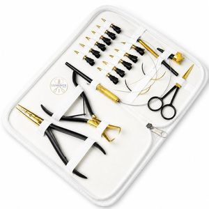 Luminex Weft <b>Tool</b> Kit Portable Hair Extension <b>Tools</b> Set with <b>Clips</b> and Accessories for Salon Use - Product Image 6